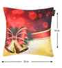 Red Velvet Tradiional 16X16 Inches Cushion Covers (Pack of 5)