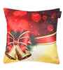 Red Velvet Tradiional 16X16 Inches Cushion Covers (Pack of 5)