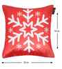 Red Velvet Tradiional 16X16 Inches Cushion Covers (Pack of 5)
