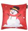 Red Velvet Tradiional 16X16 Inches Cushion Covers (Pack of 5)
