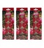 Red Wax Tealight Candles Set Of 30
