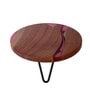 Red Wood Handcrafted Cake Stand