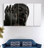 Black Wood Multiple Frames Buddha Beautiful Art Panels