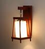Havana Red Wood Wall Sconces