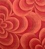 Red Abstract Wool 5 ft x 7 ft Hand Woven Carpet