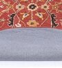 Red Persian Wool 6 ft x 6 ft Hand Tufted Round Carpet