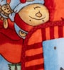 Red Wool Kids Print 350 GSM Premium Baby blanket