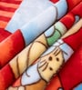Red Wool Kids Print 350 GSM Premium Baby blanket