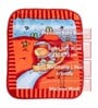 Red Wool Kids Print 350 GSM Premium Baby blanket