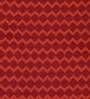 Red Geometric 300 TC Cotton Double Bed Cover with 2 Pillow Covers
