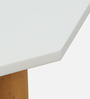 Reebone End Table In White Finish