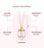 (1Pc) Pink Reed Diffuser Set With Fragrance Oil For Elegant Home