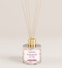(1Pc) Pink Reed Diffuser Set With Fragrance Oil For Elegant Home