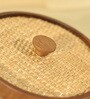 Reed Roti Box | Wooden Casserole Chapati Box