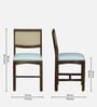 Reed Sheesham Wood 4 Dining Set with Bench in Provincial Teak Finish Reed Sheesham Wood 4 Dining Set with Bench in Provincial Teak Finish