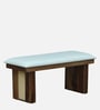 Reed Sheesham Wood 4 Dining Set with Bench in Provincial Teak Finish Reed Sheesham Wood 4 Dining Set with Bench in Provincial Teak Finish