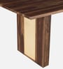 Reed Sheesham Wood 6 Seater Dining Table In Provincial Teak Finish