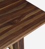 Reed Sheesham Wood 6 Seater Dining Table In Provincial Teak Finish