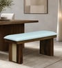 Reed Sheesham Wood Bench in Provincial Teak Finish Reed Sheesham Wood Bench in Provincial Teak Finish