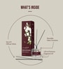 Brown Aroma Oil Reed Diffuser