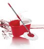 Reflection Red Easy Magic Floor Mop 360  with Plastic Dryer