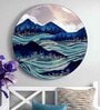 Rendezvous Blue Canvas Framed Wall Plates