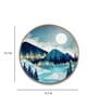 Plastic Drawings Blue Canvas Framed Wall Plates