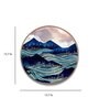 Rendezvous Blue Canvas Framed Wall Plates
