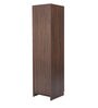 Regal 1 Door Wardrobe in Walnut Suede Finish Regal 1 Door Wardrobe in Walnut Suede Finish