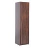 Regal 1 Door Wardrobe in Walnut Suede Finish Regal 1 Door Wardrobe in Walnut Suede Finish
