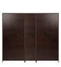Regal 5 Door Wardrobe With Mirror in Walnut Finish