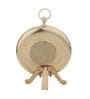 Regal Gold Aluminium Table Clock
