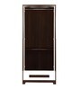 Regal Grand 2 Door Wardrobe in Walnut & White Finish with Mirror