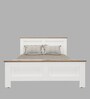 Regal King Size Bed  In Mist White Finish