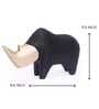 Regal Rhino Resin Artifact (Black & Gold)