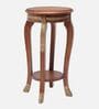 Regal Teak Wood Planter Table In Teak Finish