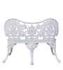 Regalia Metal Patio Chair in White Finish