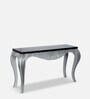 Regat Console Table in Brown Silver Colour
