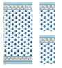 Regatta Madhuban Floral Waffle Cotton 250 GSM Bath & Hand Towel Set