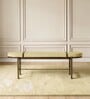 Regent Strap Bench In Beige Color