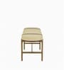 Regent Strap Bench In Beige Color