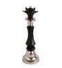 Regina Victoris Silver Black Queen Chess