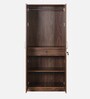 Reha 2 Door Wardrobe in Dark Walnut Finish Reha 2 Door Wardrobe in Dark Walnut Finish
