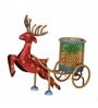 Reindeer Multicolour Iron Pen Stand