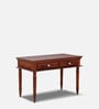 Reiner Solid Wood Study Table In Honey Oak Finish