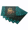 Ethnic (16x16) Green MDF (Set of 6) Placemat