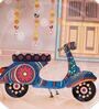 Rejoicing Scooter Precious Ride Decorative Wall Plates
