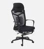 Relaxo Breathable Mesh Ergonomic Chair in Black Colour