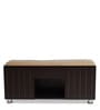 Relish Shoe Rack With Seating In Wenge Finish