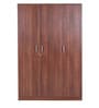 Relm 3 Door Wardrobe in Walnut Finish